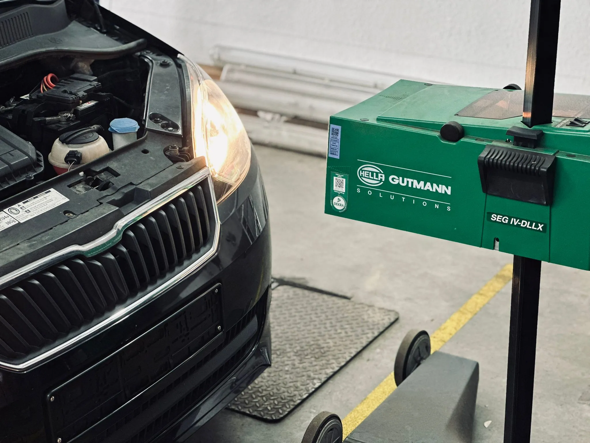 Licht- und Sichtprüfung